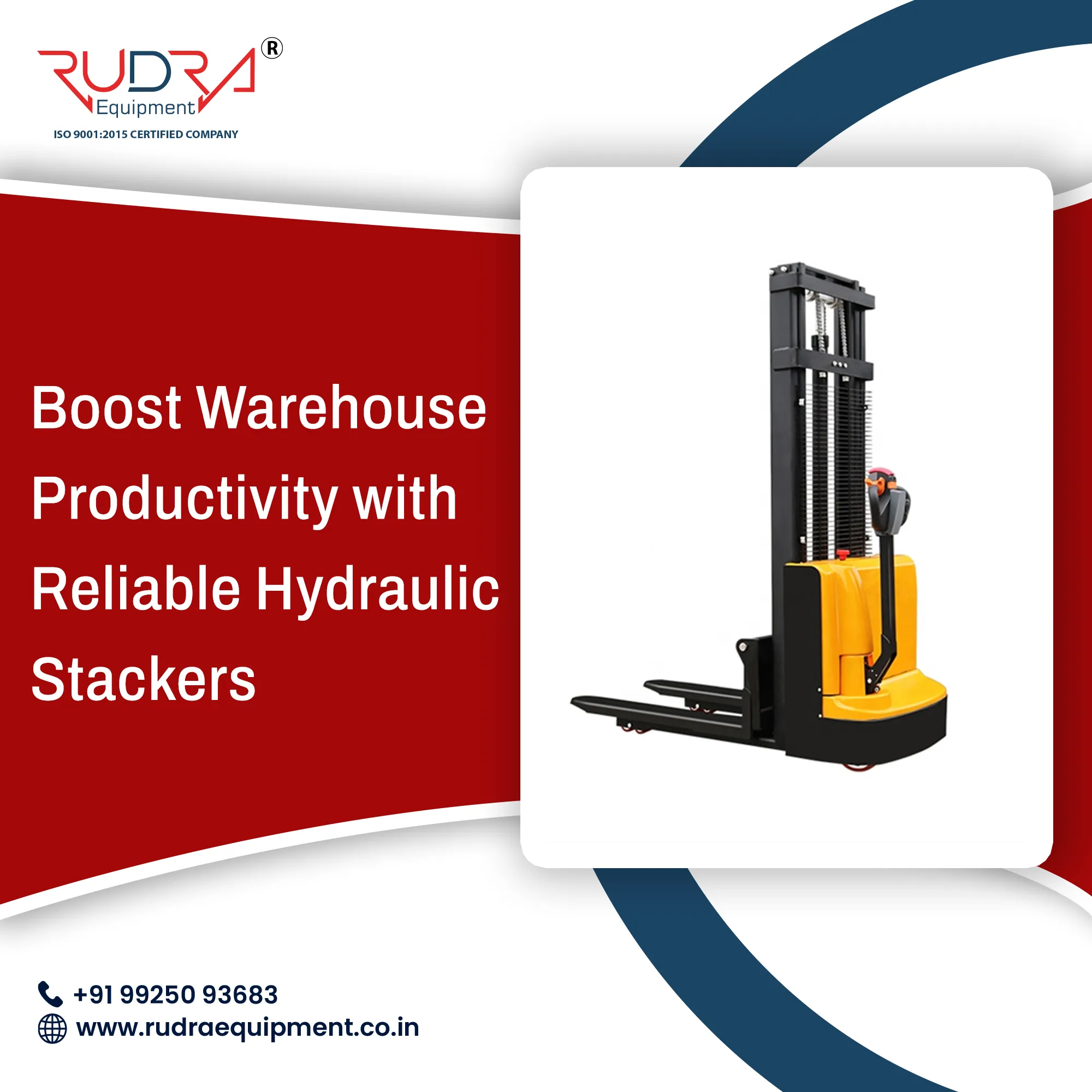 Boost Warehouse Productivity with Reliable Hydraulic Stackers