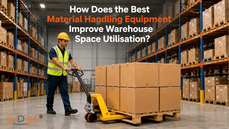 How Does the Best Material Handling Equipment Improve Warehouse Space Utilisation?