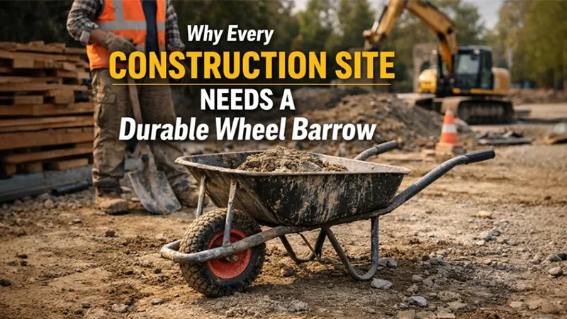 Why Every Construction Site Needs a Durable Wheel Barrow