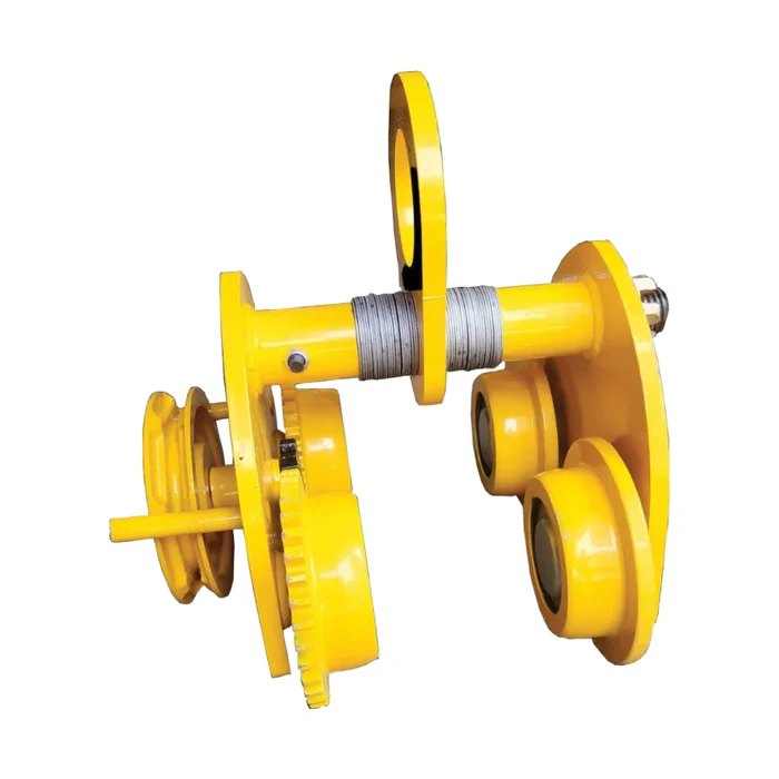 Gear Trolley Heavy Duty — Chain Pulley Block manufactured by Rudra Equipment, Ahmedabad