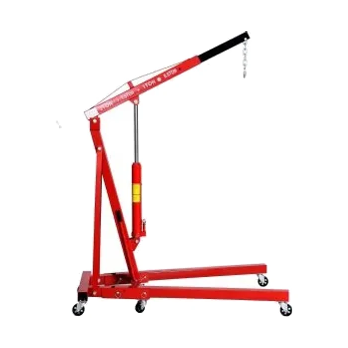 Hydraulic Floor Crane — Floor Crane manufactured by Rudra Equipment, Ahmedabad