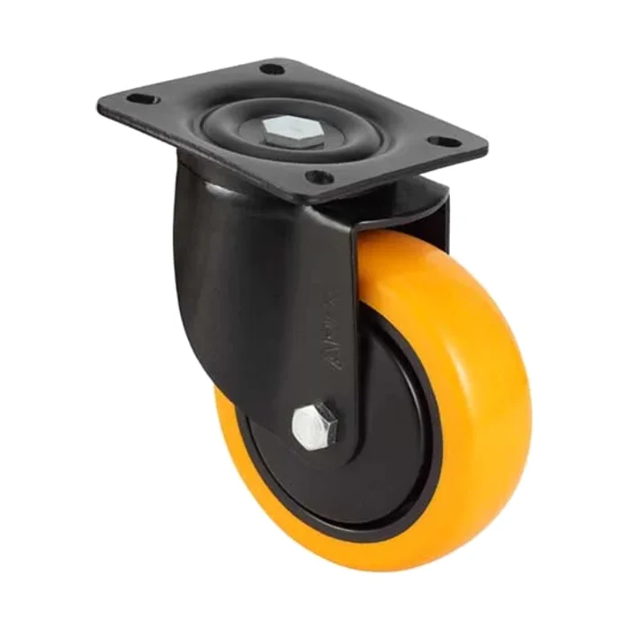 PU Castor Wheel — Wheel manufactured by Rudra Equipment, Ahmedabad