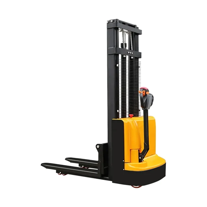 Walkie Electric Stacker — Hydraulic Stacker manufactured by Rudra Equipment, Ahmedabad