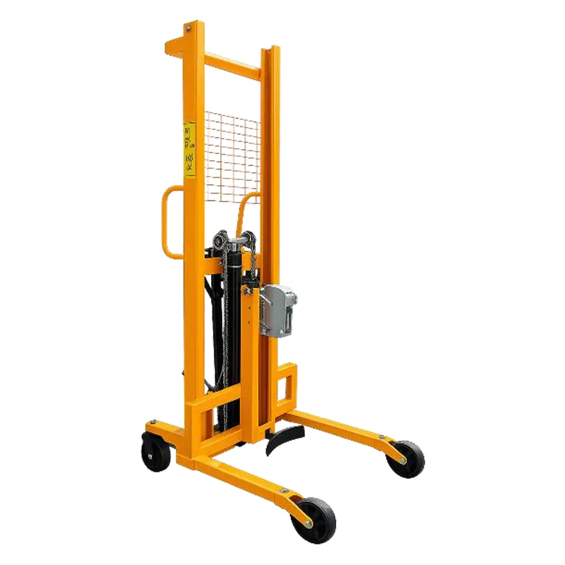 semi-battery-cum-manual-drum-stacker