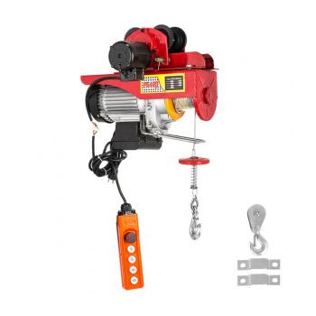 Electric Wire Rope Hoist With Electric Trolley 1T